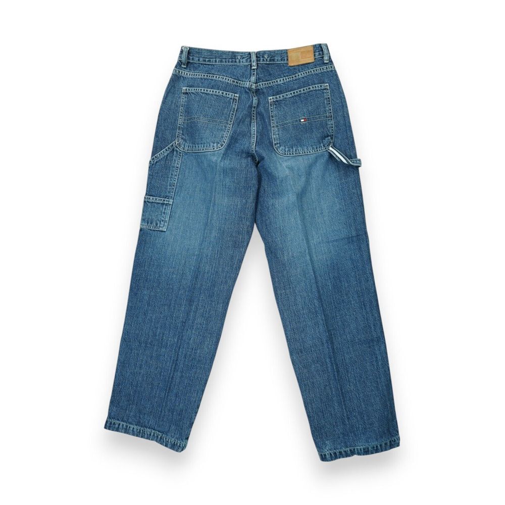 Vintage Y2K Tommy Hilfiger Baggy Jeans Women's Size 8 Jeans Waist 30" Inseam 31"